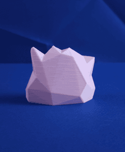Ditto Low Poly Pokemon 3d model
