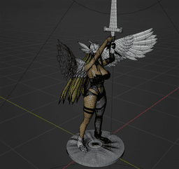 Avenging Angel v2 3d model