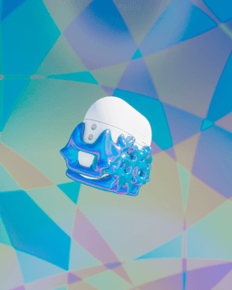 V6 ABSTRACT AIRPODS PRO 1/2 CASE 3d model