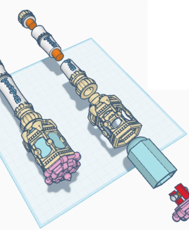 TMNT Time Scepter 3d model