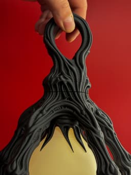 Hangable Gothic Claw Lantern for LED Tealight 3d model