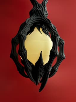Hangable Gothic Claw Lantern for LED Tealight 3d model