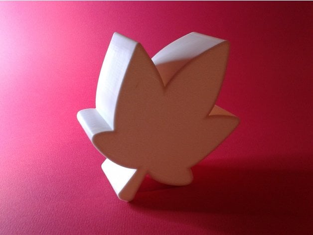 Maple Leaf nestable box 2 (v1) 3d model