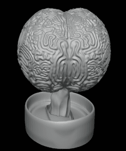 MARTIAN SCULPTURE - HEADPHONES HOLDER -SEVERAL VARIATIONS 3d model