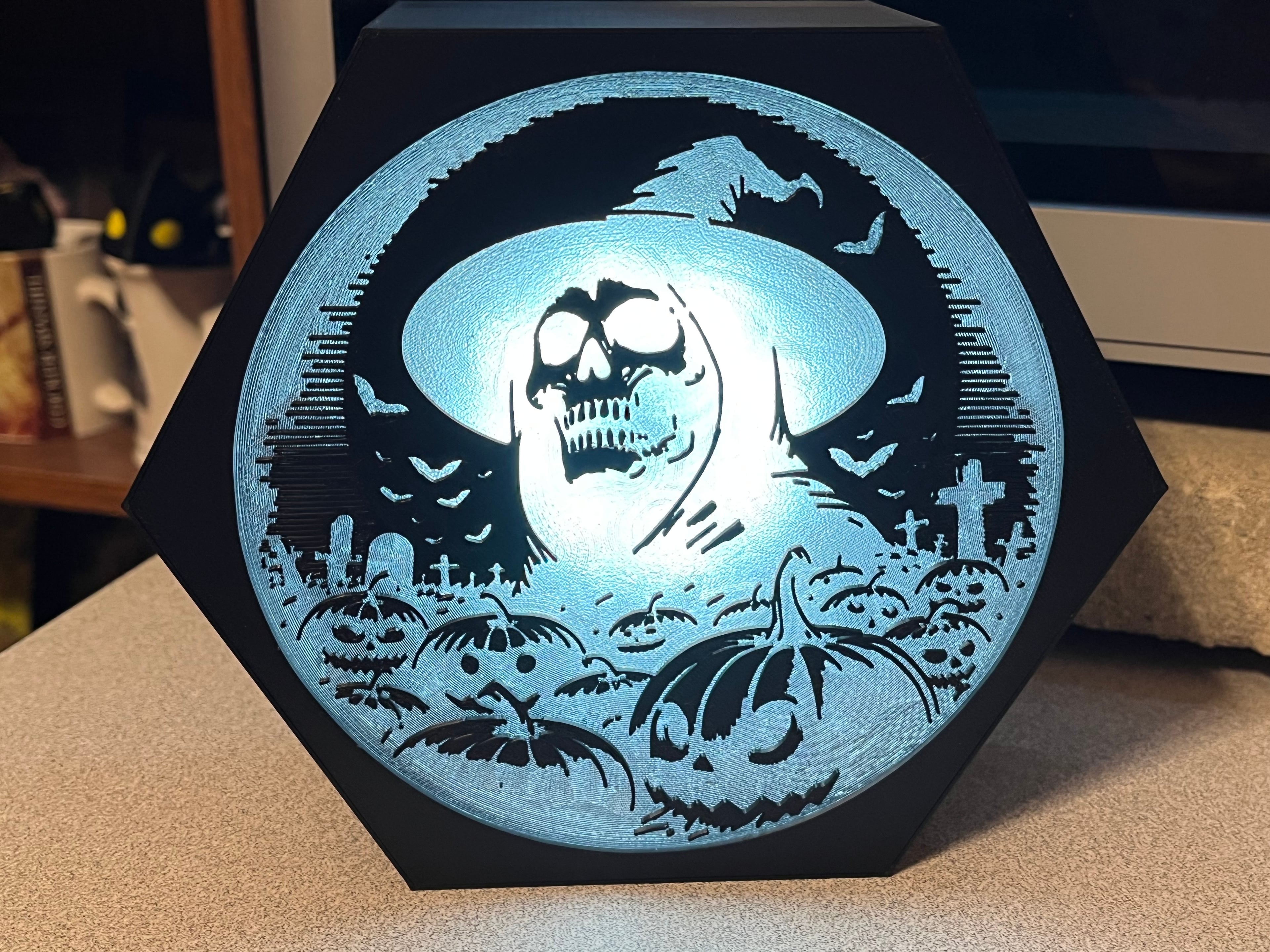 Halloween Lightbox Set.3mf 3d model