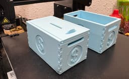 Dollar Coin Bank Crate 3d model