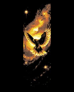 The flight of the Falcon - Set of Bookmarks 3d model