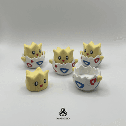 Togepi Clicker 3d model