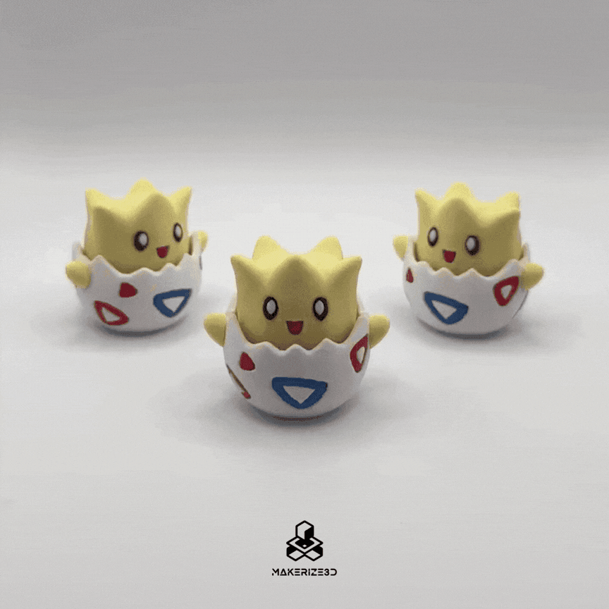 Togepi Clicker 3d model