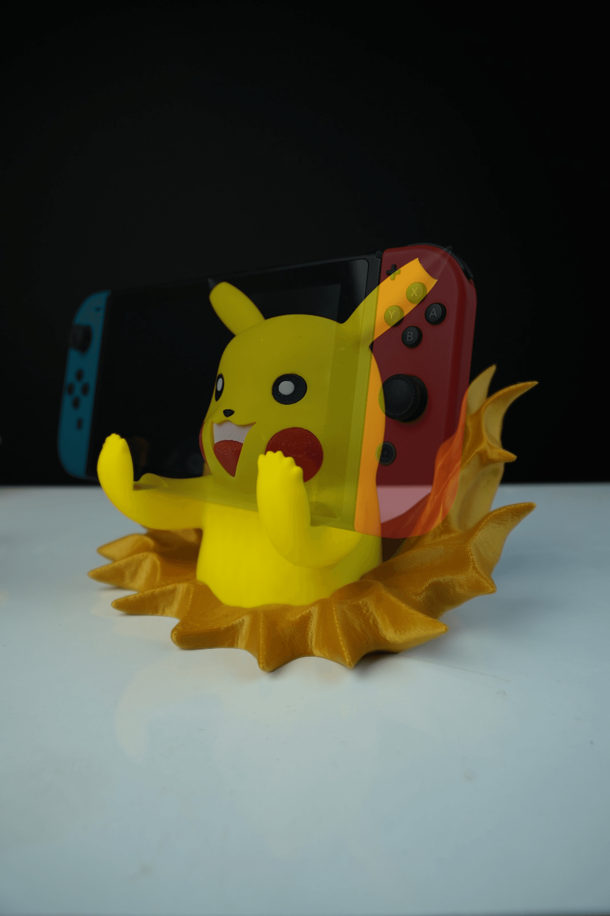 Pikachu Nintendo Switch Holder 3d model