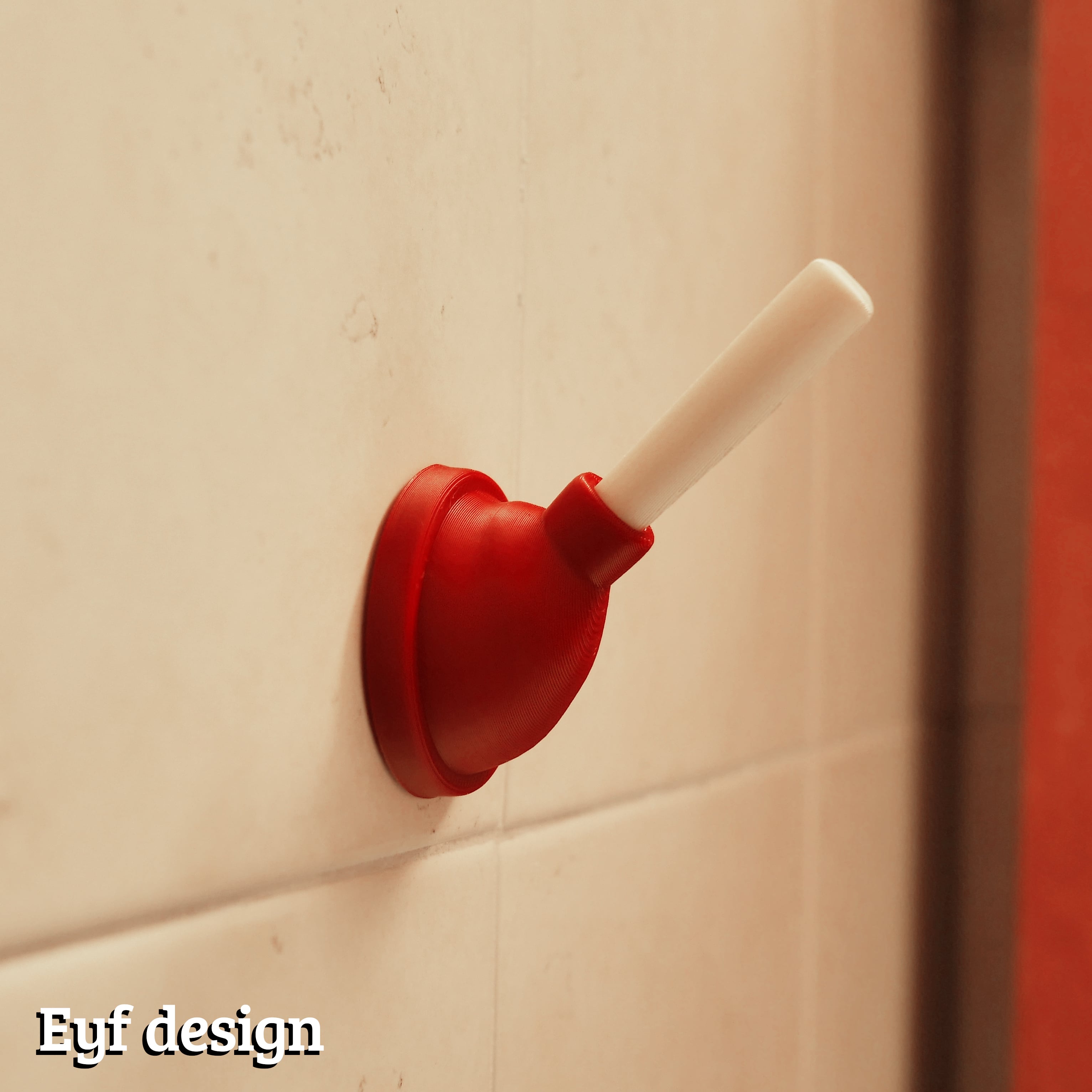 The Mini Plunger Hook 3d model