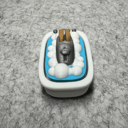 Toaster Bath Clicker 3d model