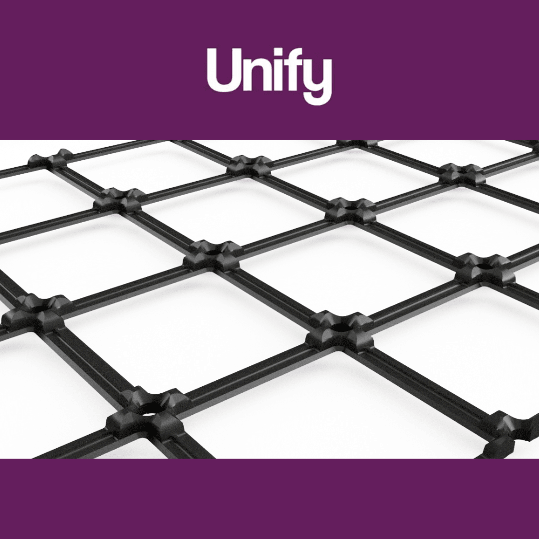 Gridfinity Skeletonised Base (Reinforced) with screwholes 3d model