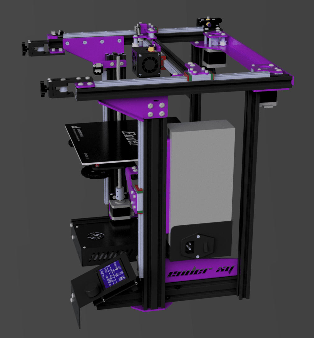 EnderXY CAD Model (Unofficial) 3d model