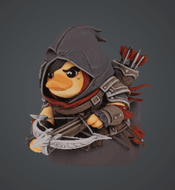 Shadow Rogue Duck 3d model