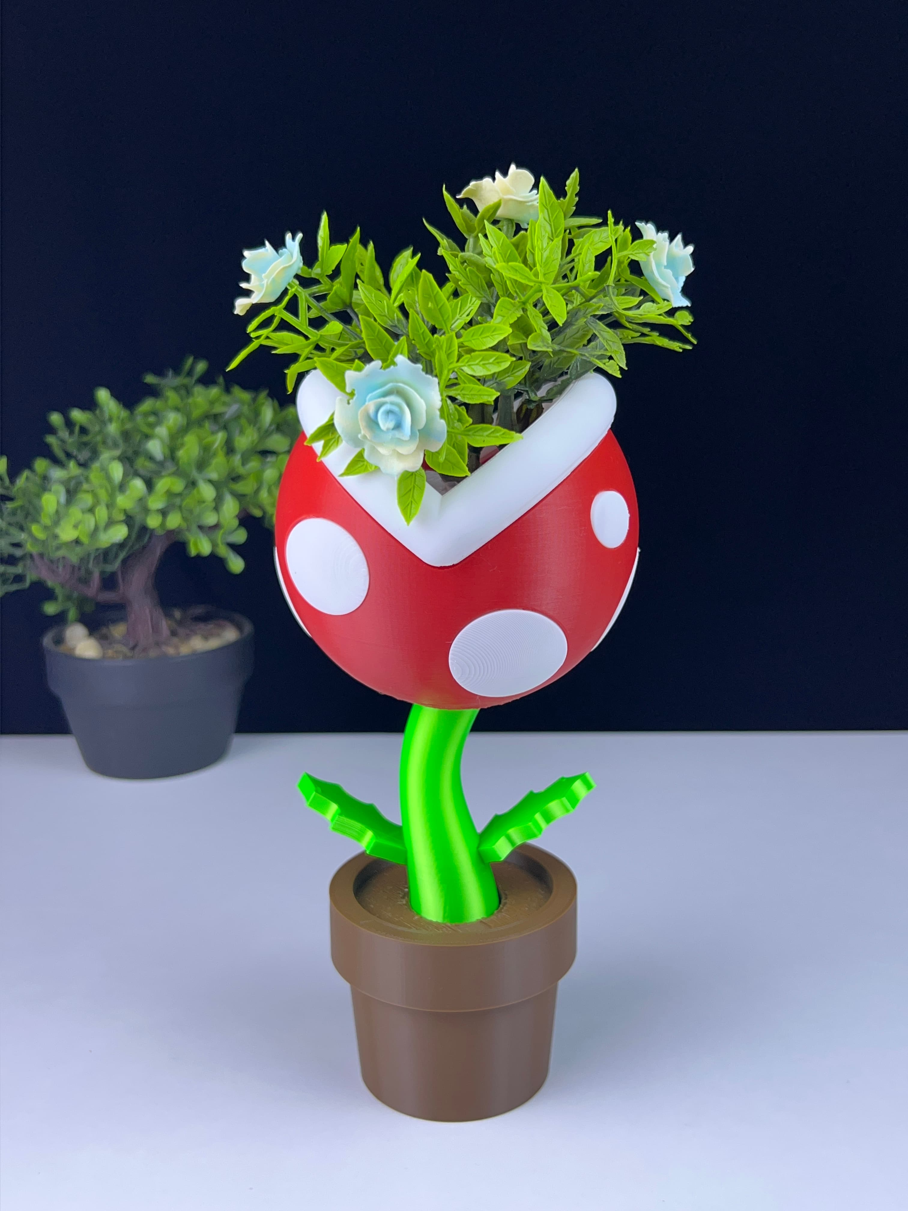 Piranha Plant planter 3d model