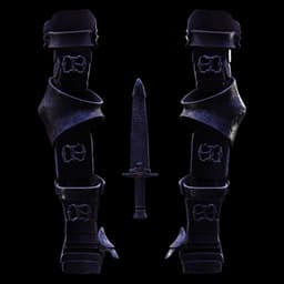 SOUL OF CINDER Arm Gauntlets Armor STL Fan Art Model 3d model
