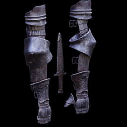 SOUL OF CINDER Arm Gauntlets Armor STL Fan Art Model 3d model