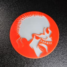 Crazy Skull Coaster 3d model