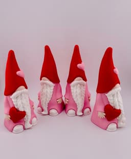 Coat Gnome -Short Hat 3d model