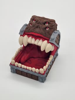 Pre-painted Mimic Dice Roller 3d model