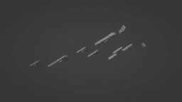 8 LOWPOLY MODER ERA PISTOLS 3d model