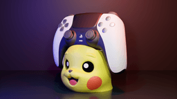 Pikachu Controller Holder 3d model