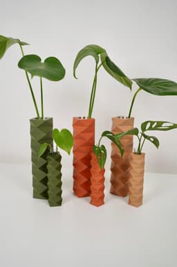 ORIGAMI Vases 3d model