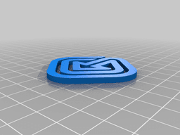 Lots of little logos 3d model