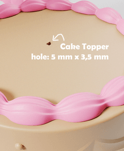 Cakes & Cupcake Set 3d model