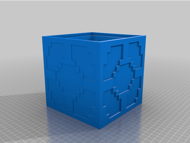 Minecraft Redstone Lamp light 3d model