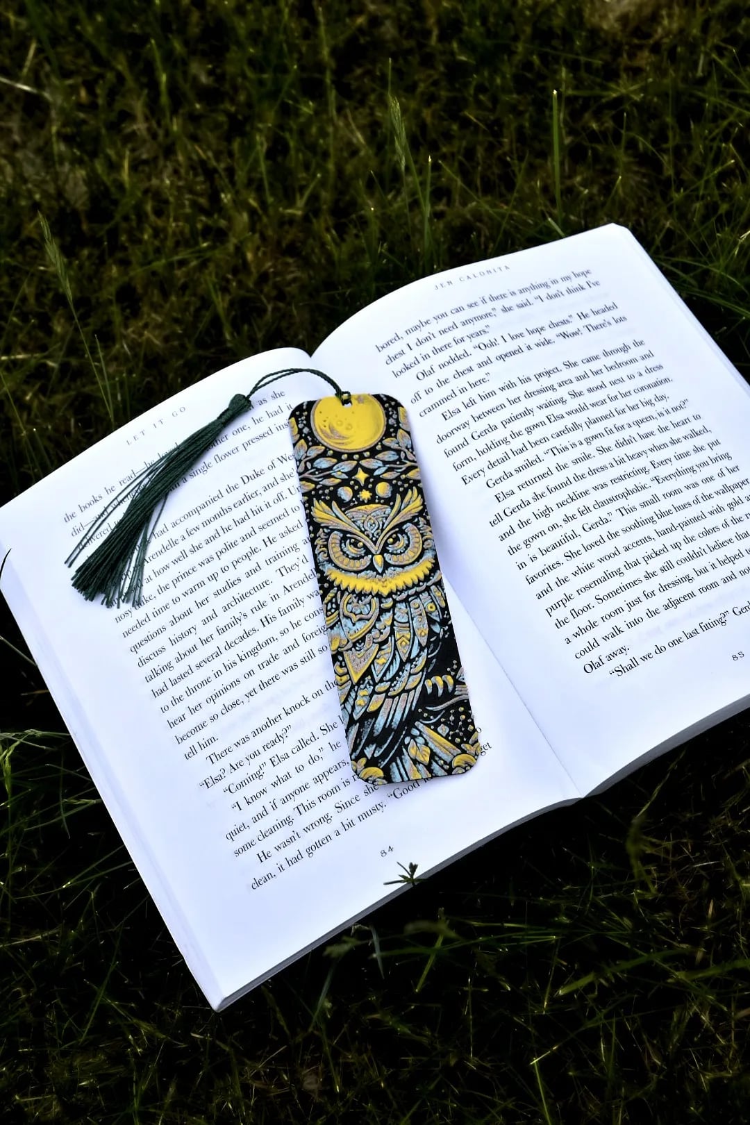 Night Owl β HueForge Bookmark Edition 3d model