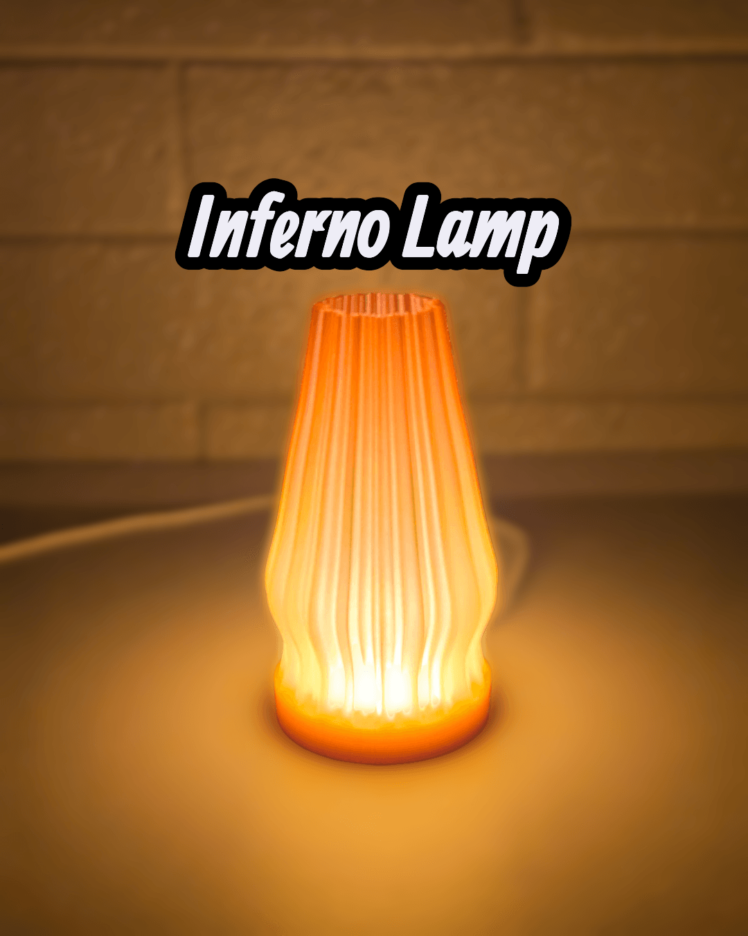 Inferno Lamp 3d model