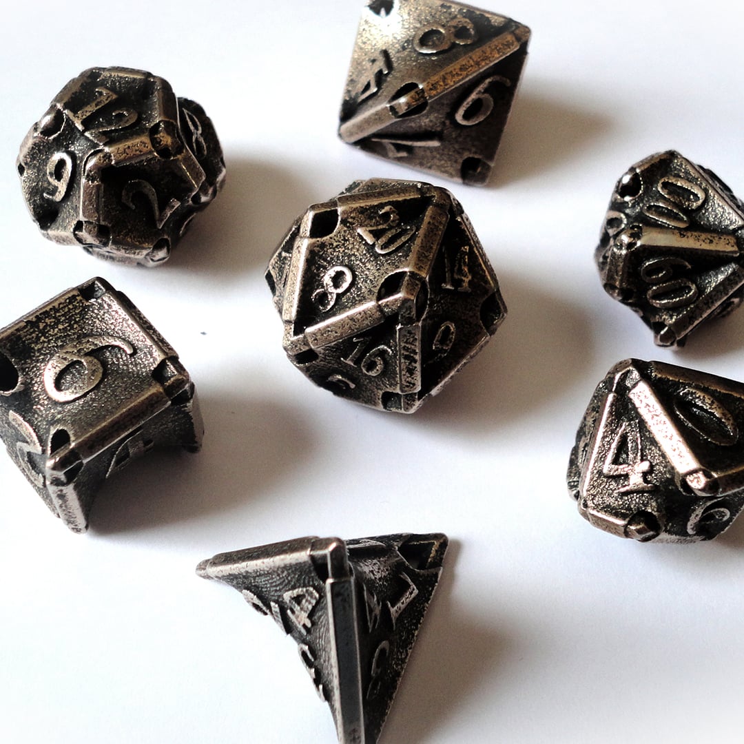 Stretcher Dice Set with Decader 3d model