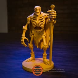 Skeleton Warrior Collectible 3d model