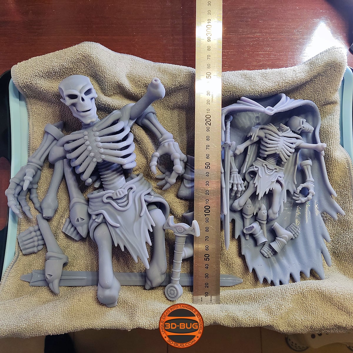 Skeleton Warrior Collectible 3d model
