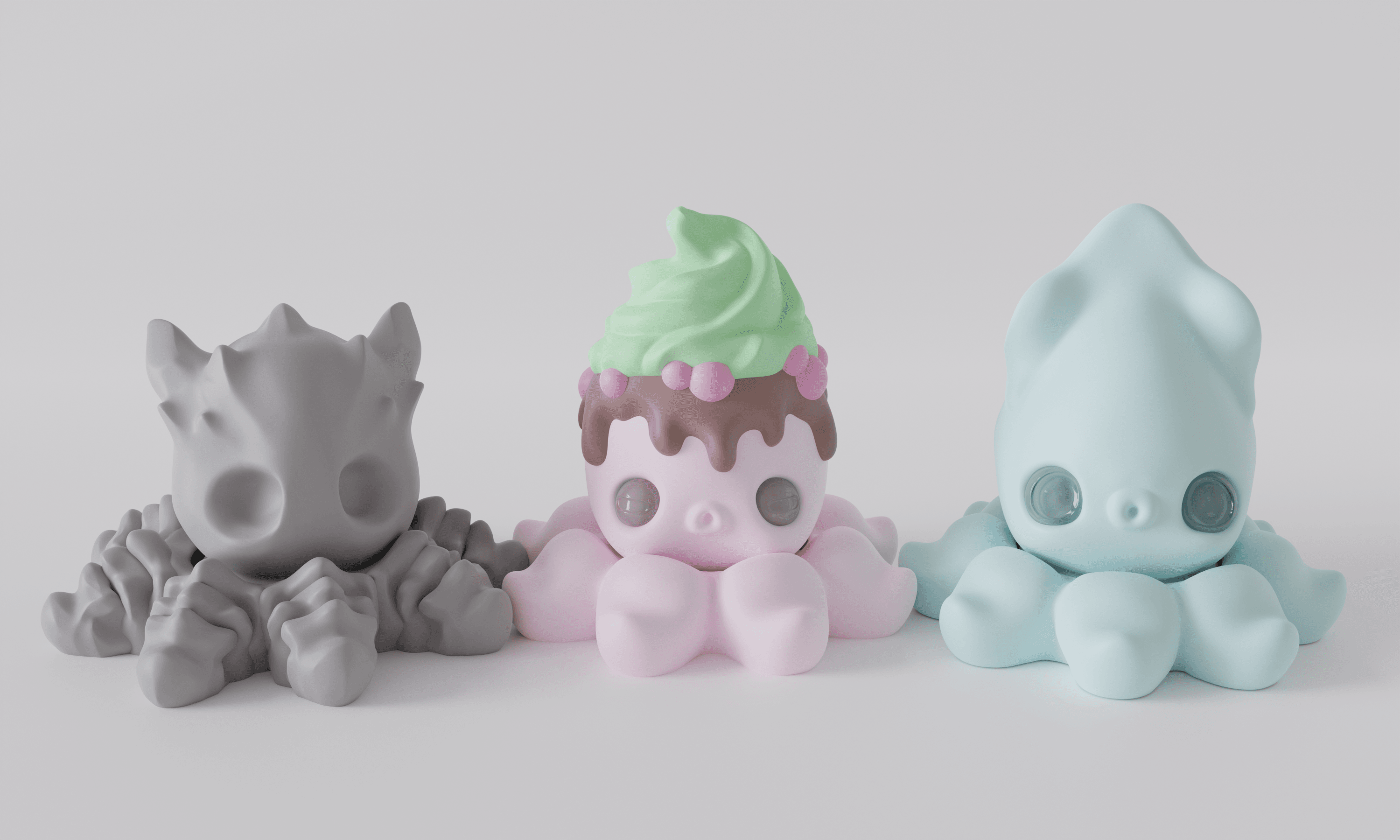 Octo Spinner Bonus 3d model
