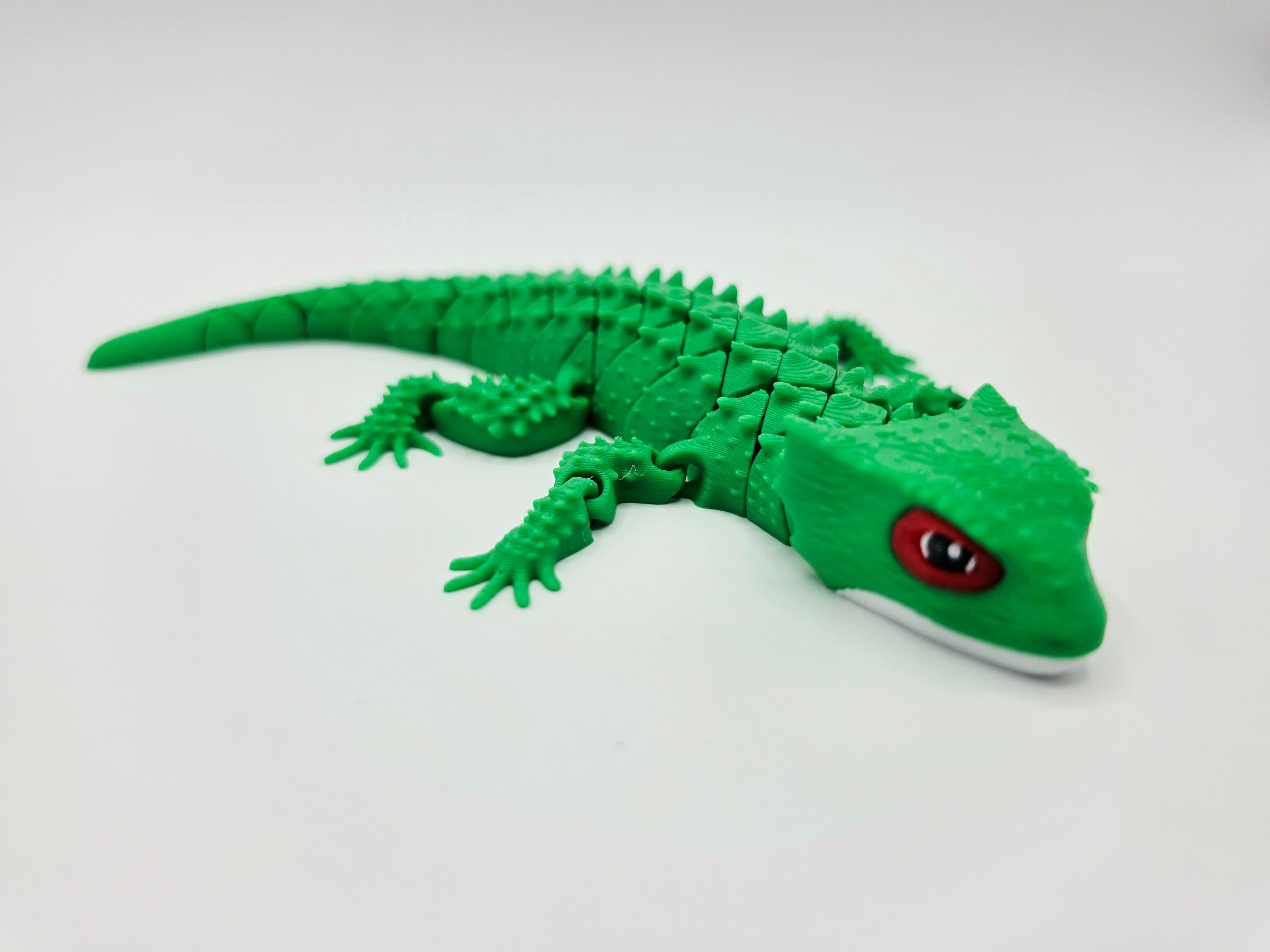 FLEXI RED EYED CROCODILE SKINK 3d model