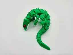 FLEXI RED EYED CROCODILE SKINK 3d model