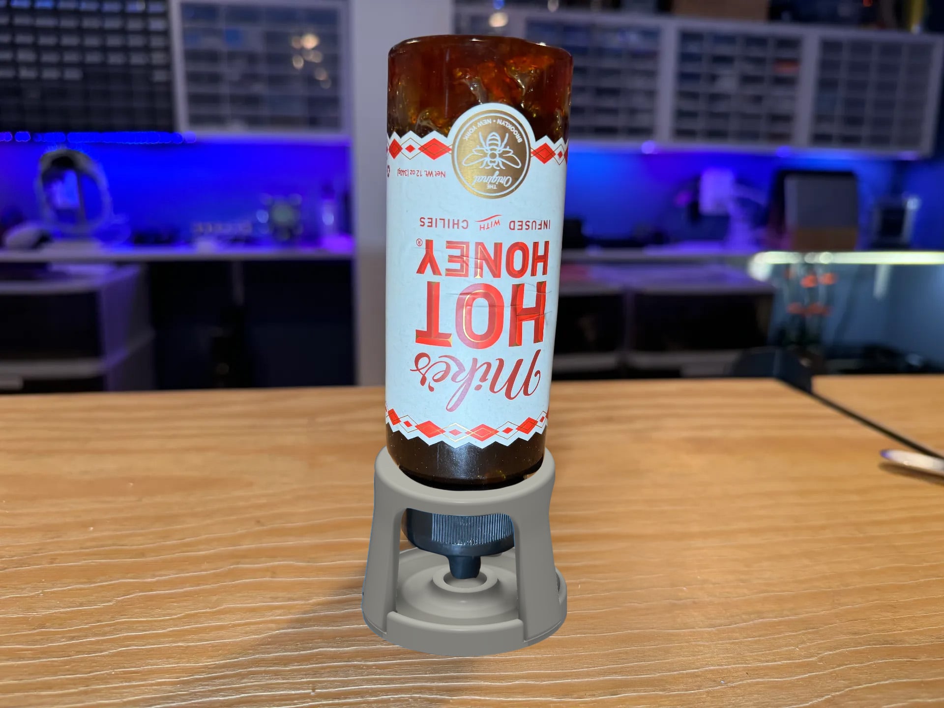 Syrup Bottle Holder Stand 3d model