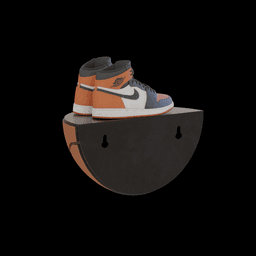 Jordan Basketball Shoe Display 3d model