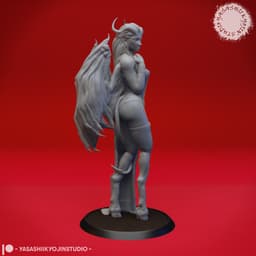Succubus - Tabletop Miniature (Pre-Supported) 3d model