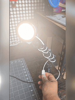 MAAM-Lamp (Modular Articulated Arm for Multiboard) 3d model