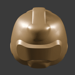 Sci-Fi Flight Helmet 3d model