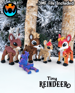 Tiny Reindeer 3d model
