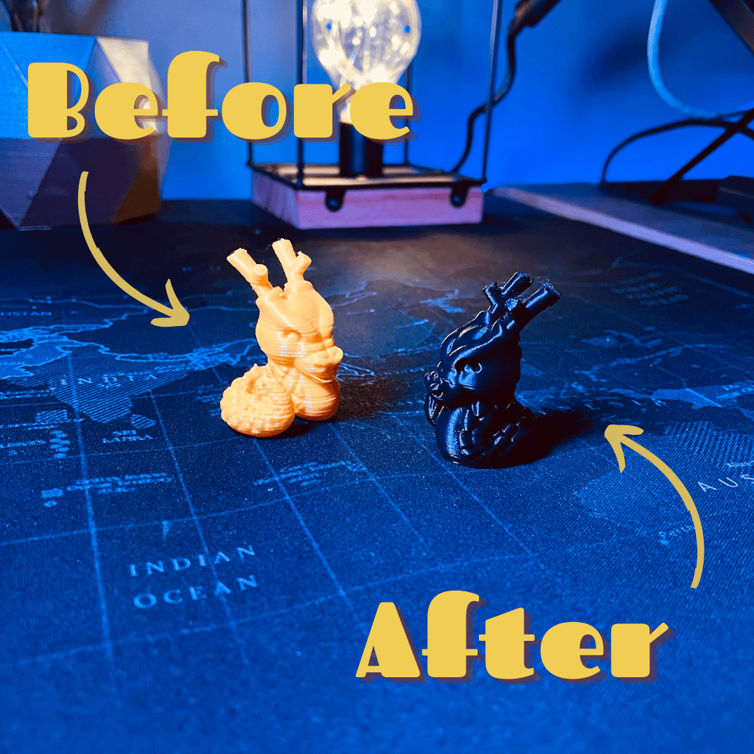 I calibrated my 3D printer using the cali dragon!