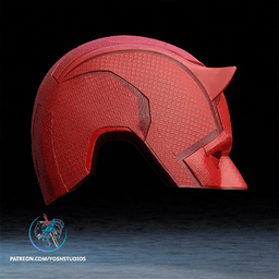 Daredevil Born Again Helmet 3D Printer File STL 3d model