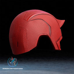 Daredevil Born Again Helmet 3D Printer File STL 3d model