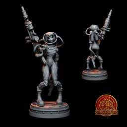 Zoe - Plasmoid Artificer 3d model