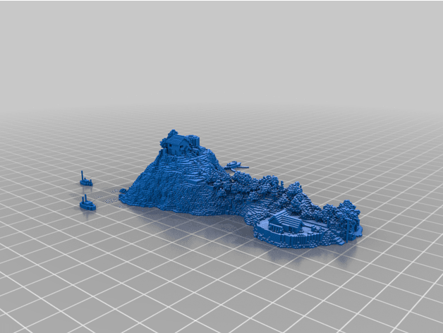 Minecraft Ponyo 3d model
